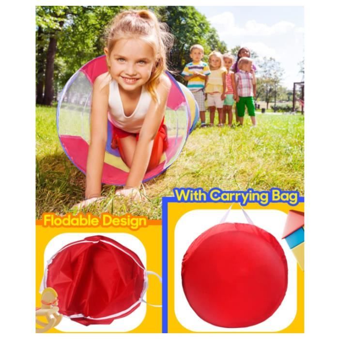 Tunnel Jeux Enfant - Tunnel De Motricité Enfant - EMXVRB