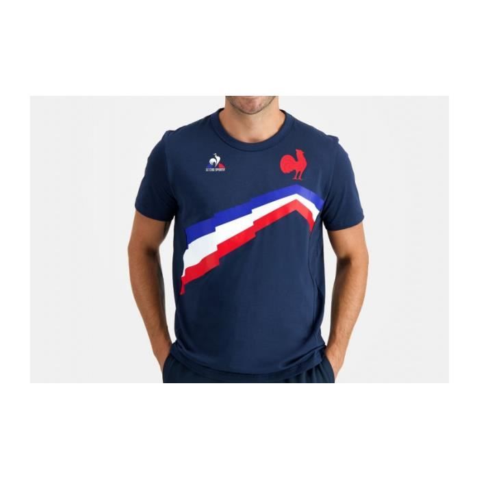 T SHIRT FANWEAR XV DE FRANCE 2022 2023 LE COQ SPORTIF