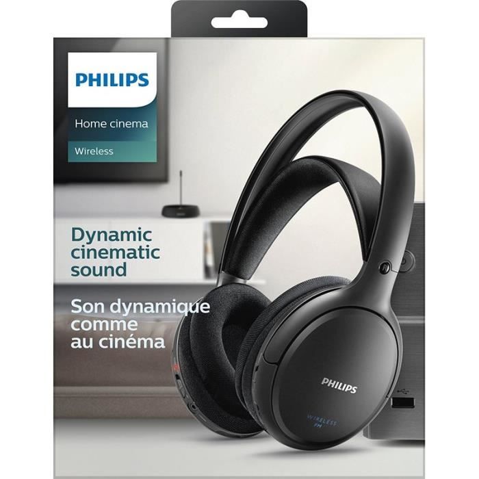Philips UH201BK/00 Casque d'écoute avec câble (Pliable, Coussinets
