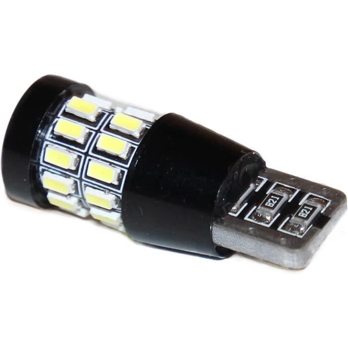 Ampoules LED T10 W5W 501, 12 V, 5 W, paquet de[S311] - Cdiscount Maison