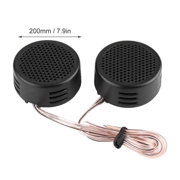 Haut-parleur De Voiture 100W Audio Haut-parleur Rond Collant Haut