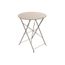 Table De Jardin Ronde Camargue O 60 Cm Taupe Mat Hesperide