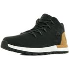 Baskets - Timberland - Sprint Trekker Mid - Cuir - Noir - Plat