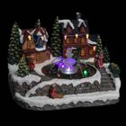 OSE Village de Noël lumineux fontaine à eau