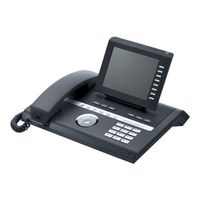 Téléphone VoIP UNIFY OPENSTAGE 60 HFA V3 - Lava - Ecran LCD - Serveur Web intégré - AudioPresence HD