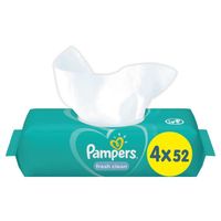 Pampers - Lingettes pour bébé Fresh Clean avec couvercle pop-top, paq. de  80, Fr