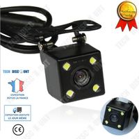 TD® Caméra de voiture Surveillance Plug-in ccd HD Caméra de Recul Grand Angle Vision Nocturne LED 720P Étanche Balayage 60HZ-s 12V