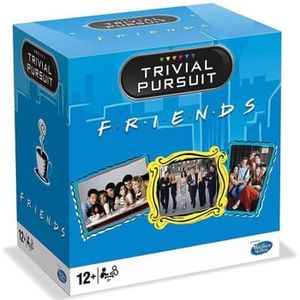 JEU SOCIÉTÉ - PLATEAU TRIVIAL PURSUIT - Friends - Format de voyage 600 q JEU SOCIÉTÉ - PLATEAU TRIVIAL PURSUIT - Friends - Format de voyage 600 q
