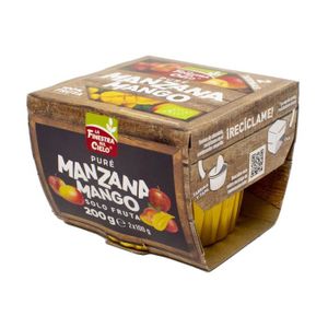 COMPOTE DESSERT FRUITÉ LA FINESTRA SUL CIELO - Purée de pomme et mangue 2 unités de 100g