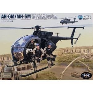 AVION - HÉLICO Maquette Hélicoptère Ah-6m/mh-6m Little Bird Nightstalkers - Kitty Hawk model