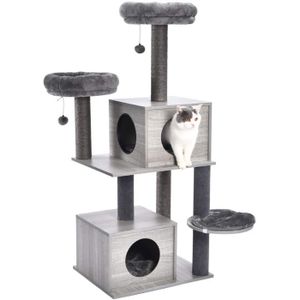 Arbre A Chat Solide En Bois Gros Cdiscount Arbre A Chat Solide En Bois Gros Cdiscount