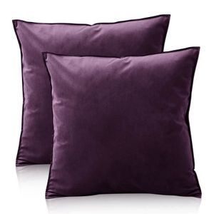 Coussin Violet - Cdiscount