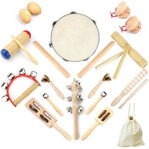 PACK PERCUSSIONS Batterie Et Percussion Pour Enfant - Instrument Mu
