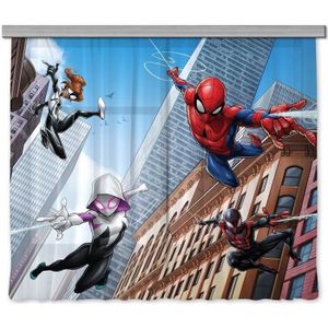 66 x 72 in Spiderman 'Metropolis's Design Rideaux paire-Garçons Enfants environ 182.88 cm 