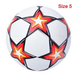 BALLON DE FOOTBALL C-Orangeyellow SIZE5 - Ballon de Football Officiel