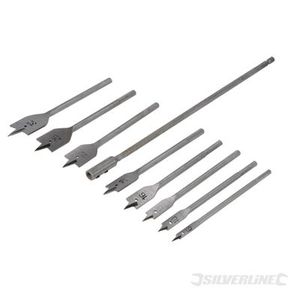 Cogex 25107 Meche plate /à bois 6 pi/èces Gris