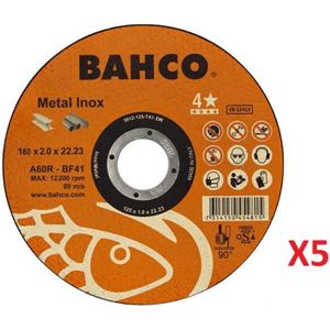 Bosch Accessories Disque à tronçonner expert for inox a 60 r inox bf; 76  mm; 1 mm; 10 mm, Blanc, 76 x 1 x 10 mm
