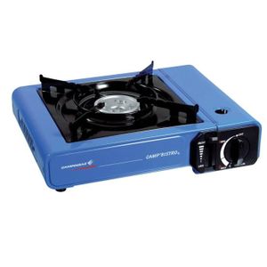 Campingaz Camp Bistro 2 R/échaud /à Gaz 1 Feu R/échaud Camping a Cartouche 2200 Watt R/échaud Ext/érieur Compact avec Mallette de Transport