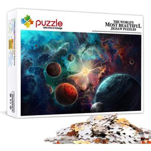 PUZZLE Puzzle Adulte 1000 Pièces Planète Colorée Puzzle P