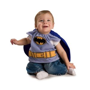 DÉGUISEMENT - PANOPLIE Costume bébé Batman - HORRORSHOP - Licence Batman - Couleur Bleu - Composition 100% Polyester