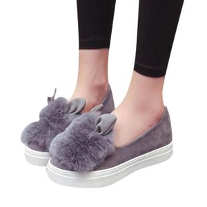 chaussures plates hiver femme