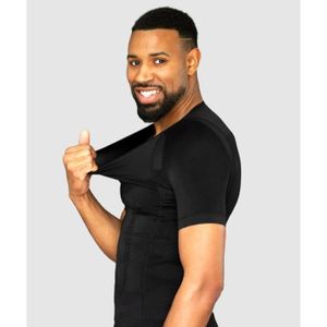 T-SHIRT DE COMPRESSION T-shirt Correcteur de Posture Homme - Smart-Shirt®