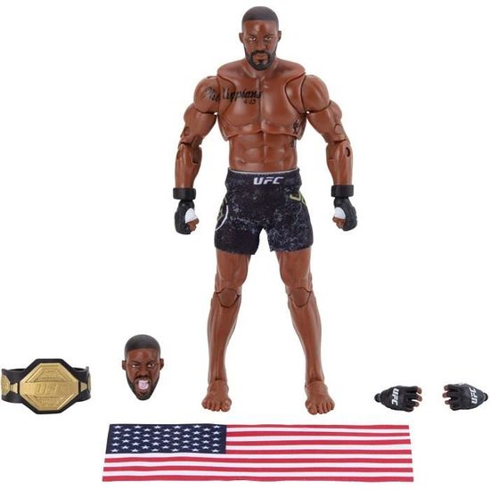 Figurine UFC Jon Jones poster edition limité Round 5 action