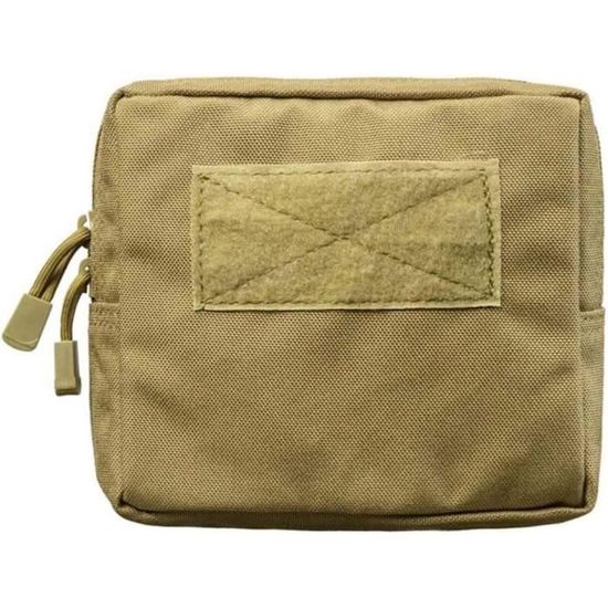 Pochette Tactique MOLLE Multi-usages - Trousse Secours Militaire Pour Sac à Dos, Randonnée Et Camping
