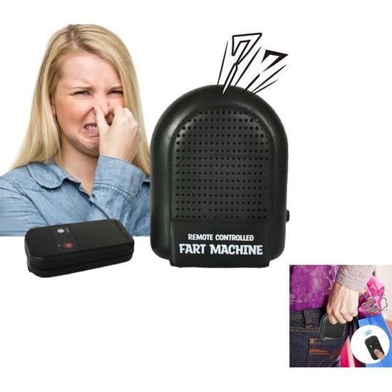 Pumwoy Machine à Péter Télécommandée 6 Effets Sonores - Farce Et Attrape Pour Fêtes