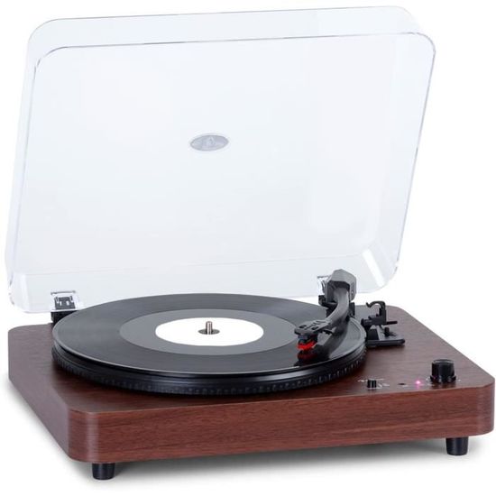 CL615 Platine Vinyle Bluetooth avec Haut-parleurs Intégrés Tourne