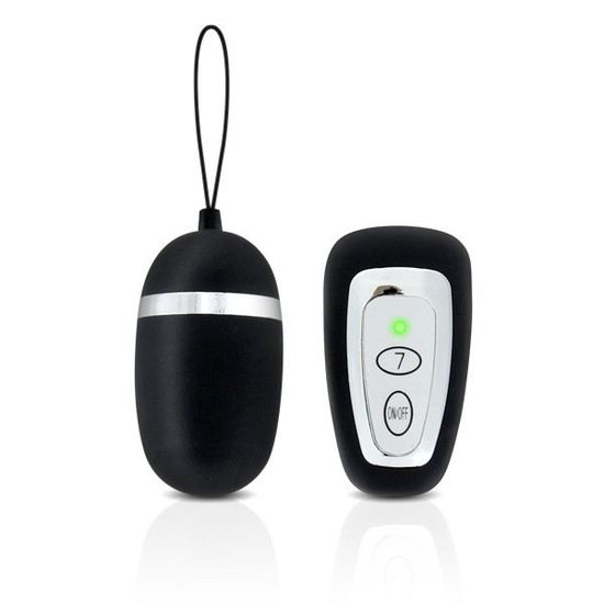 Œuf Vibrant Télécommandé Sans Fil Rose + Plug Anal Rosebud Offert - Silicone Doux