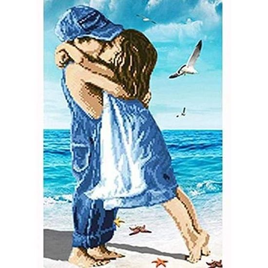 Diamond Painting Strass Complet, 5D Diamant Peinture Par Nombre Kits DIY Pour Adultes Point De Croix Toolkit Broderie Arts Artisanat, For Maison Décor Murale Fleur Aquarelle, 50x70cm