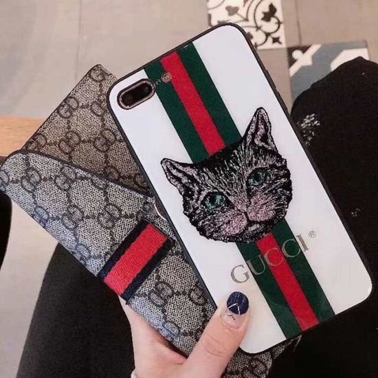Coque iPhone 6 6S GUCCI Coque de Protection avec Absorption de