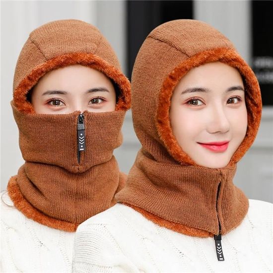 Chapeau Hiver Chic pour Femme et Homme avec Fermeture Réglable