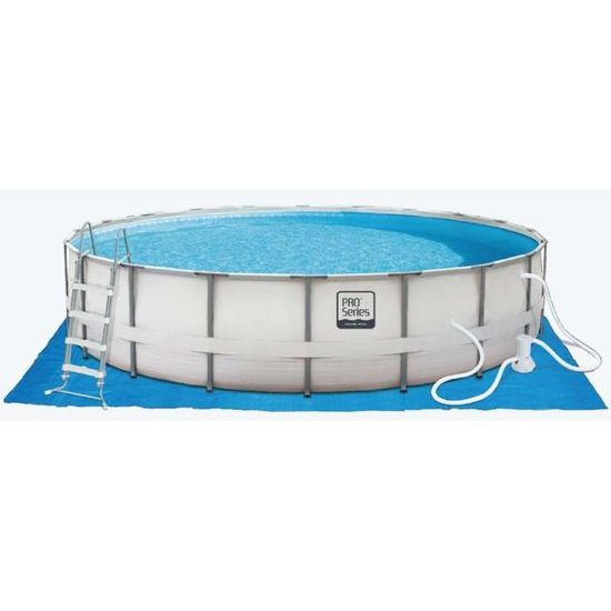 Piscine Tubulaire Metal Frame Intex Ronde O 457 X 122 M