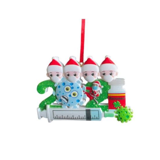 Lot De 6 Décorations De Noël En Forme D'ampoule Transparente - Pendentifs Pour Sapin Ou Guirlande