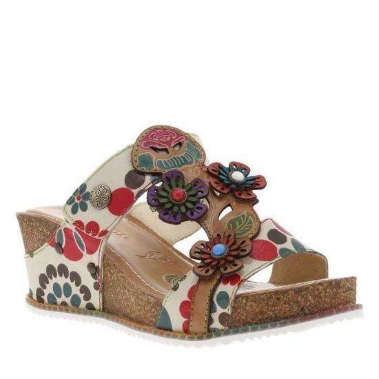 Mules d'Été à Talon Compensé – Chic et Confort