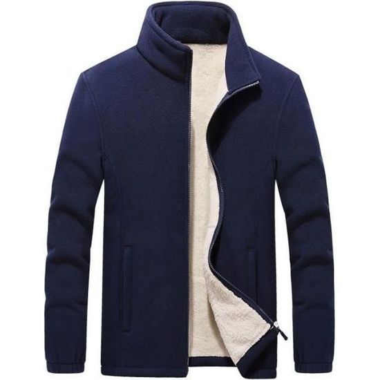 Veste Polaire REI Homme Taille L – Bleue à Capuche – Occasion TBÉ