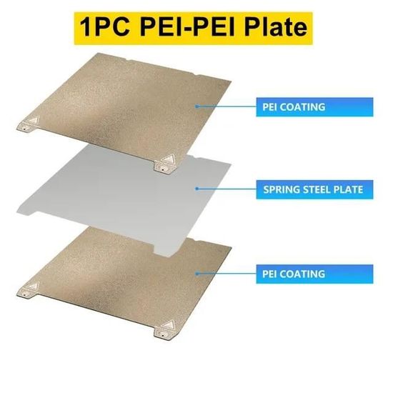 JUUPINE Pour lit d'impression combo Creality hi