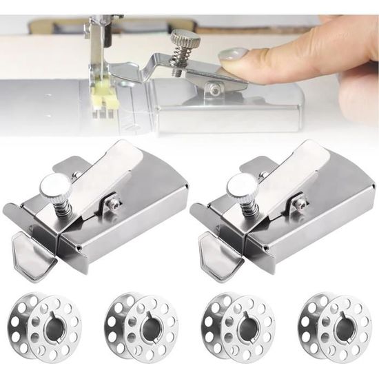 3 Guides De Couture Magnétiques - Accessoire Machine à Coudre Multifonctionnel Pour Ourlets Et Points Droits