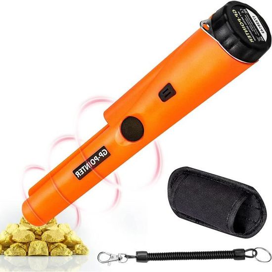 Pinpointer Pointeur Detecteur de Metaux Portable étanche IP66 Metal Detector Balayage 360°pour