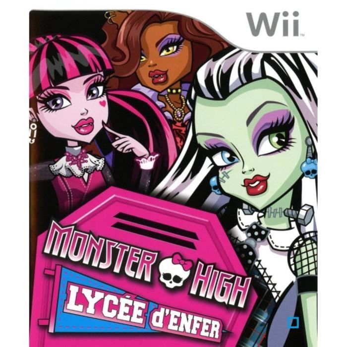 Monster High Lycée d'Enfer Jeu Wii