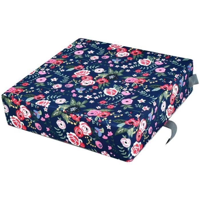 Coussin Chaise Haute Bébé Rond Rehausseur De Siège Frotox Manyao Rehausseur Chaise Enfant Coussin De Chaise Enfant Réglable & Lavable avec Sangles 8 Cm 