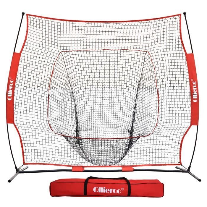 Medecine Ball EYCVT Portable Batting Practice Ball Caddy for 7x7 Baseball, Softball Practice Net (NET & FRAME Sold Sepa