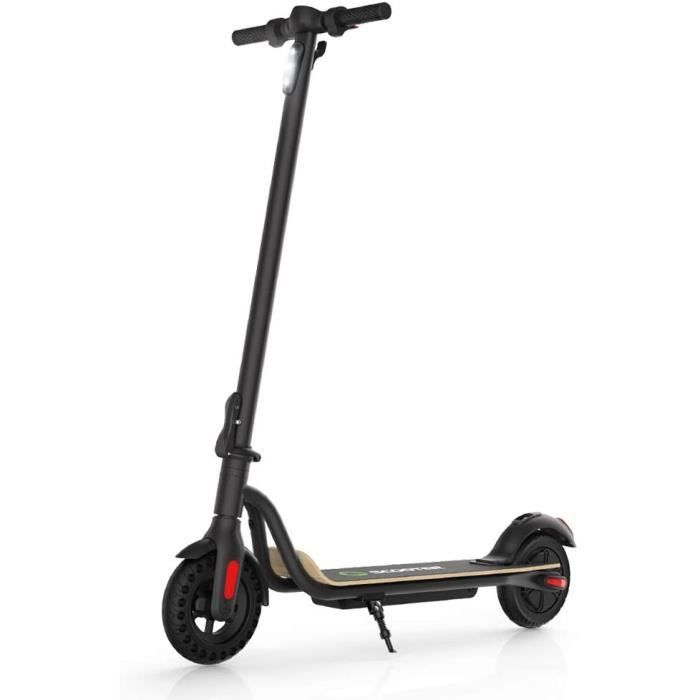 Trottinette Électrique Adulte et Enfant, MEGAWHEELS S10 Scooter Électrique Pliant 8”-250W - 25km/h -7,5A -Ecran LED -3 Vitesses Noir