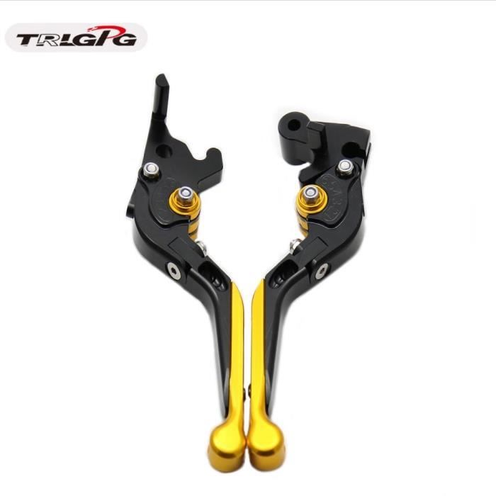 AAB Gold -Leviers de frein et d'embrayage CNC en aluminium pour Moto, pour HONDA CBF500 2004 – 2006 CBF 600 N NA S SA 2004 – 2007 CB