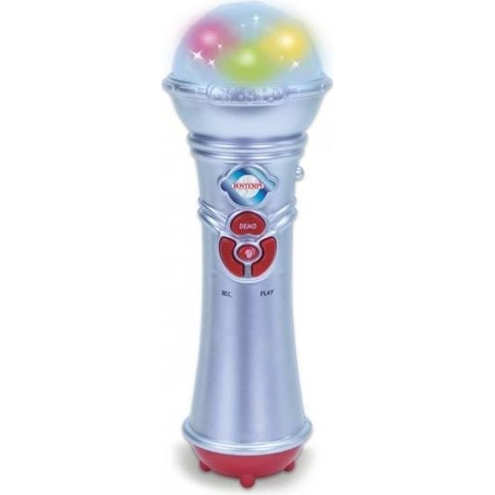 Bontempi Microphone jouet Argenté