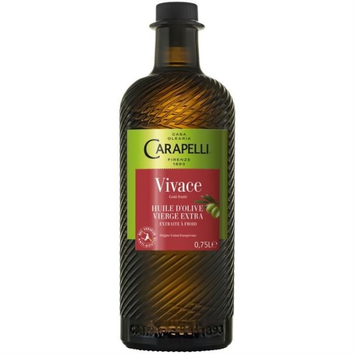 CARAPELLI - Huile D'Olive Ve Vivace 75Cl - Lot De 3