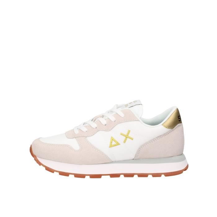 Sun68 Z30201 chaussures de tennis Femme blanc