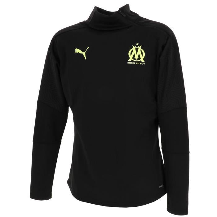 Sweat d'entraînement joueur Om training fleece blk marseille - Puma